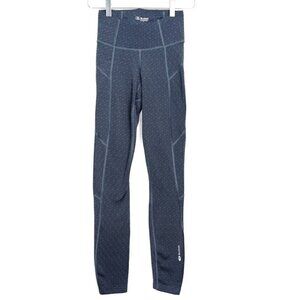 Sugoi Leggings Women's XS Midzero Thermal Running Tights Fleece Lined Geo Print